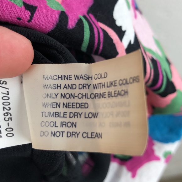 GAP Floral Tie Waist Dress - Picture 9 of 12